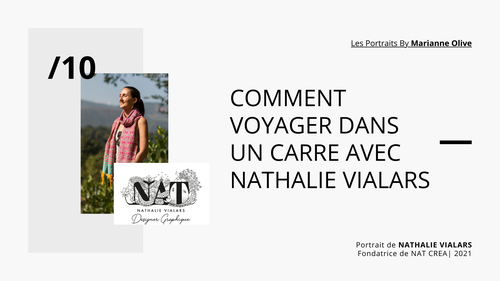 rédaction du portrait de Nathalie Vialars