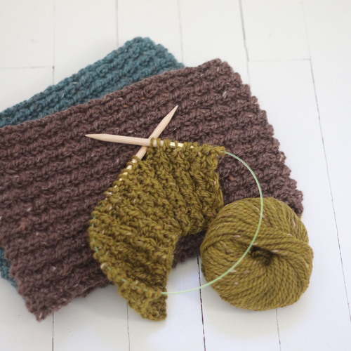 Strickanleitung für einen Schal aus Wolle von BC Garn