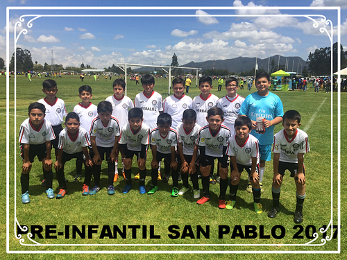 Preinfantil de San Pablo en Maracana 2017