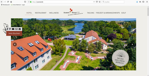 Zur neuen Webseite des Acamed