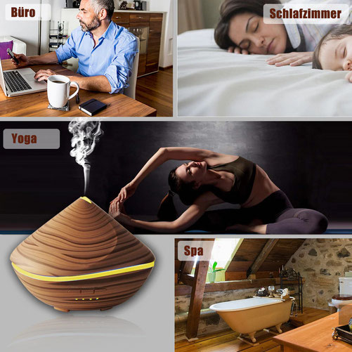 Different situation to use ultrasonic aroma diffusers