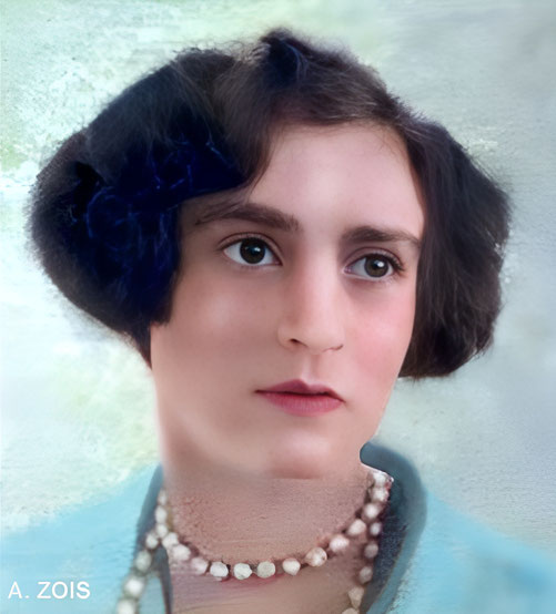 1931 - Delia De Leon. Image rendition by Anthony Zois.
