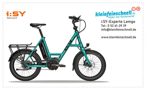 i:SY S8 F B (500Wh) Modell 2022 in opalgreen shiny
