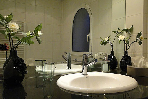 Badezimmer der Ferienwohnung Valencia