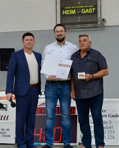 vlnr. Enrico Roßmann (SV Harpersdorf) Robert Fischer (LSB Th.) Volkmar Schaller (SV Harpersdorf)