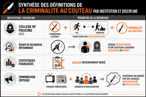 Synthèse des définitions de la criminalité
