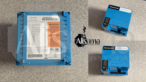 Control de flama Honeywell RM7895A1014 para sistemas de combustión industrial.