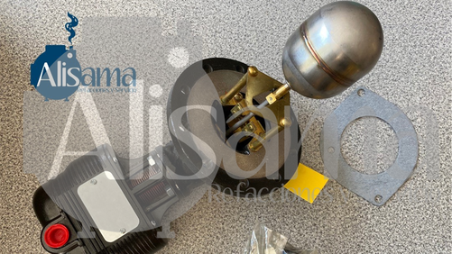 Control de nivel McDonnell & Miller 94MHD para calderas y sistemas de generación de vapor.