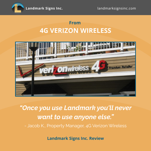 What Sets Landmark Signs Inc. Apart