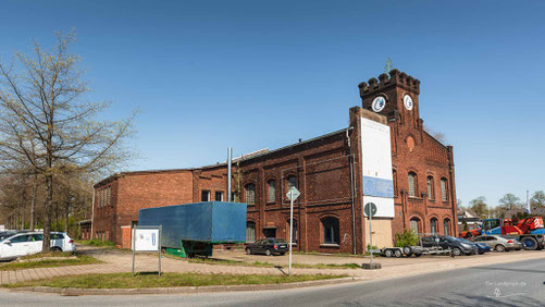 Betriebsgebäude der Zeche Graf Moltke Schacht 3/4 in Gladbeck im Ruhrgebiet