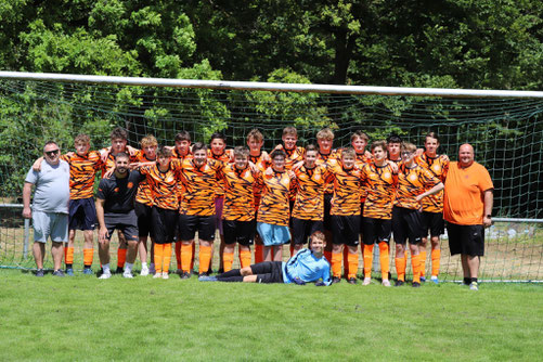 Unsere B1 in der Saison 2024/25 (als B2)