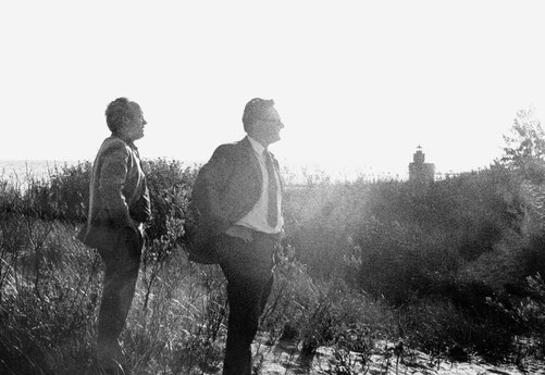 Fritz Haller mit Paul Schärer jr.