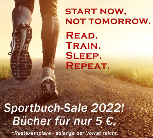 Gute Vorsätze in die Tat umsetzen: Sportbuch-Sale 2022