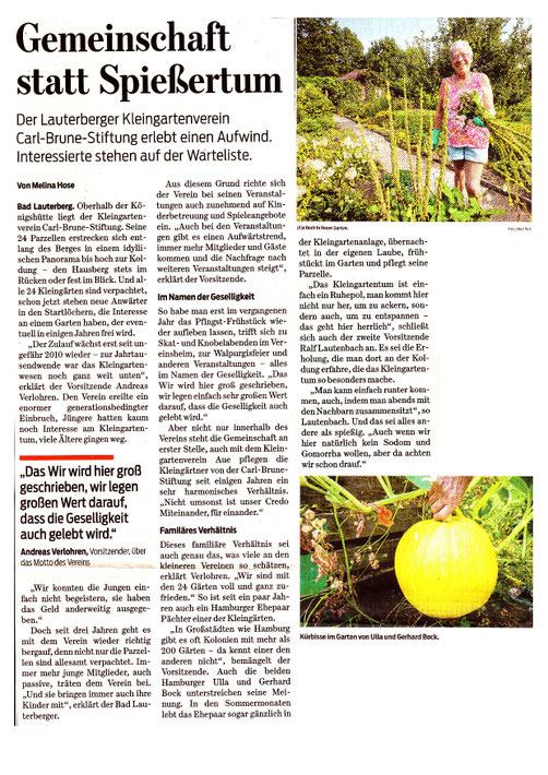 Harz Kurier (Auszug)
