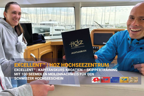 „Teilnehmende beim HOZ KAPITÄNSKURS Kroatien – EXCELLENT™ Skippertraining mit Jachtlogbuch, 100-Seemeilen-Zertifikat und Hochseeschein-Vorbereitung.