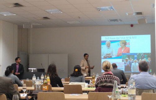 HR- Event mit Robert Bosch - Talents for Hamburg - India Week , November 2015 