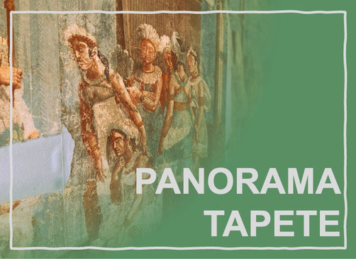 Die Panoramatapete aus dem Jahre 1819 - Ein Highlight in unserem Café