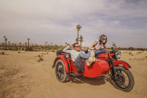 Service de conciergerie Marrakech avec expérience Side-car