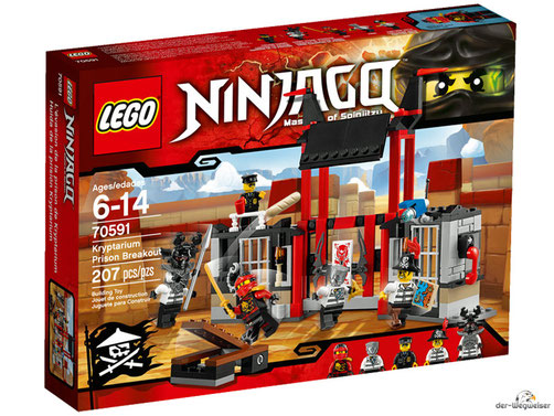 Bei Bestellung im Onlineshop der-Wegweiser erhalten Sie das Lego Paket 70591 "Gefängnisausbruch".
