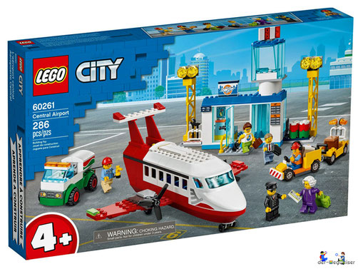 Bei der Bestellung im Onlineshop der-Wegweiser erhalten Sie das Lego Paket 60261 Lego City Flugzeug.