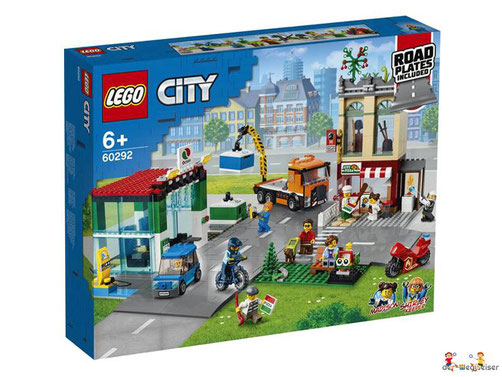 Bei Bestellung im Onlineshop der-Wegweiser erhalten Sie das Lego Paket 60292 "Stadtzentrum".