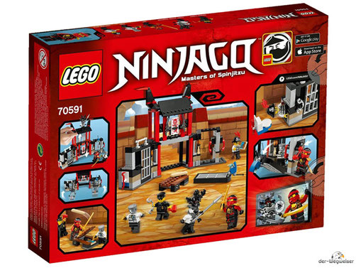 Im Paket Lego 70591 sind 207 Einzelteile enthalten.