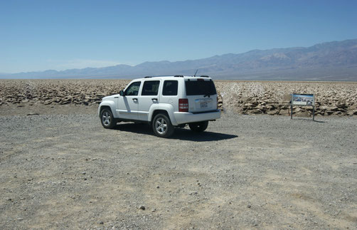 Jeep Patriot am Devils Golf Course