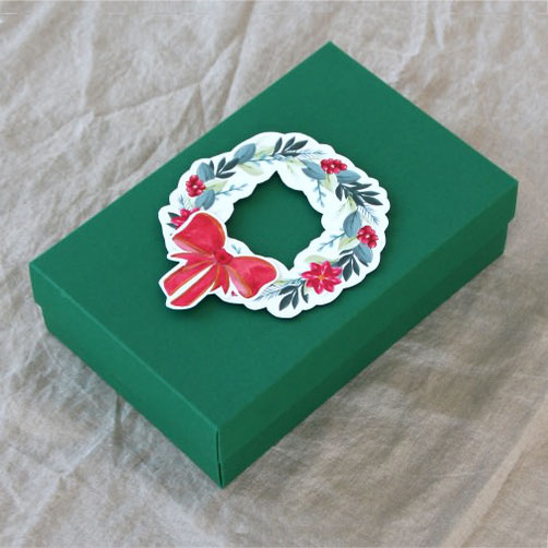 škatla darila darilo obdarovanje gift wrapping buntbox akvarel ustvarjanje geschenke