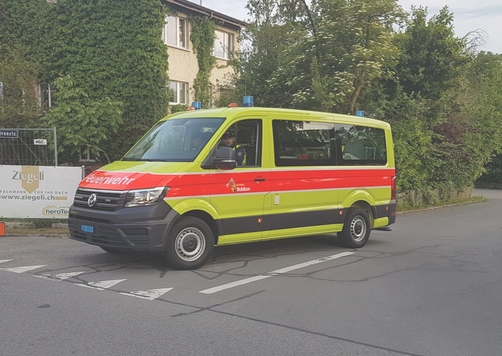 Verkehrsgruppenfahrzeug der Feuerwehr Bubikon (Archivbild)