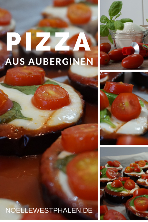 Pizza Auberginen Backbleck Tomaten Basilikum Spinat Käse Mozzarella Ofen gesund Soulfood