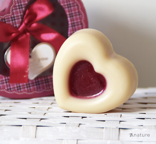 B.nature I Handmade Milk Soap Hearts
