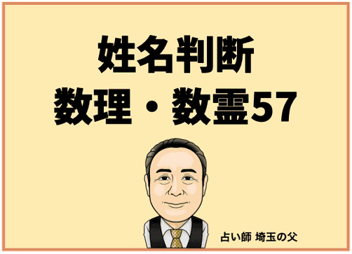 最上の品質な 姓名判断】数理・数霊57 埼玉の父 占い師 - エッセンシャルオイル