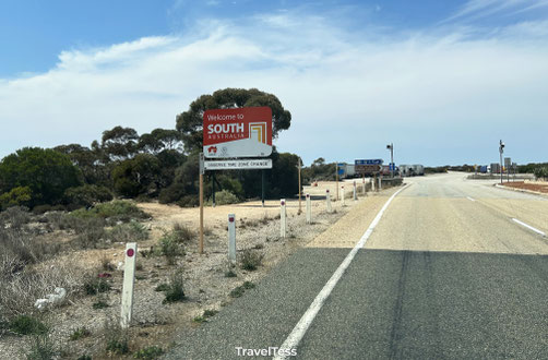 Grensovergang West/Zuid-Australië