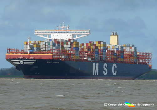 Containerschiff MSC ANNA
