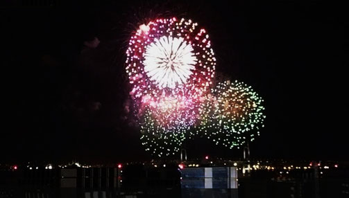 柳原良平　横浜ベイブリッジ夜景　シルクスクリーン 柳原良平 横浜ベイブリッジ夜景 シルクスクリーン