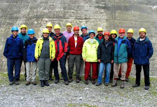 Group excursion of the 2003 EAWAG-Team, Rätrichsboden (KWO facilities), Switzerland