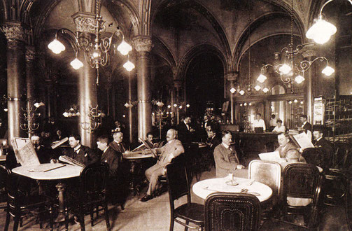 copyright cafe central im palais ferstel, wien palais events