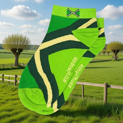 enkel sokken met logo
