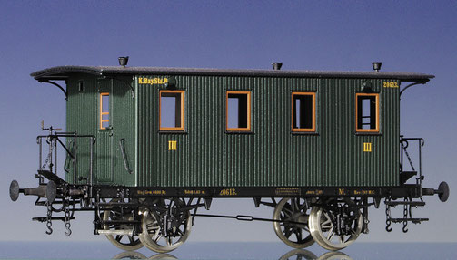 Bay. Vicinalbahnwagen 3. Klasse CL Spur H0 HO