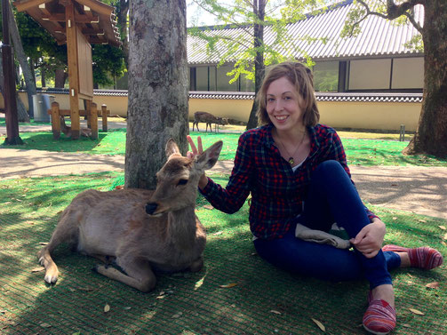 In Nara, Japan.
