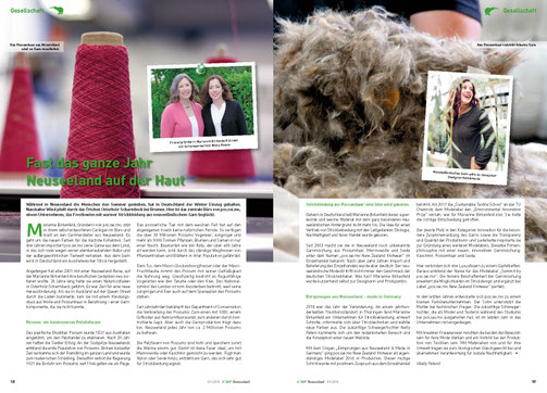 Gründerinnen von posseimo im Magazin Neuseeland 360 Grad
