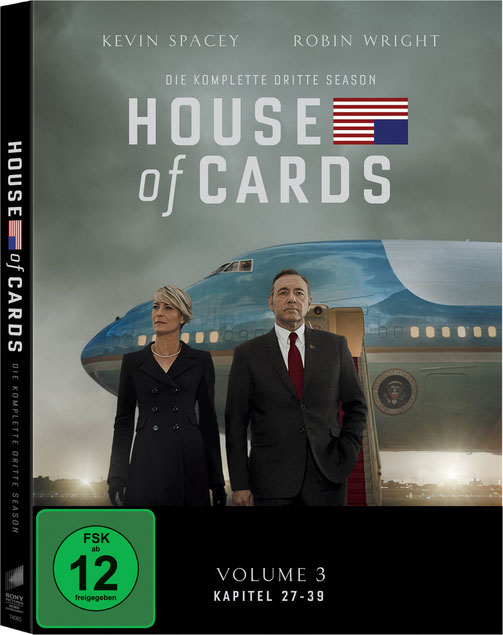 House Of Cards Blu-ray DVD - Kevin Spacey - Robin Wright - Sony - kulturmaterial