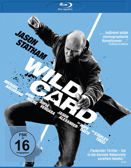 Wild Card Blu-ray DVD - Jason Statham - Stanley Tucci - Universum - kulturmaterial