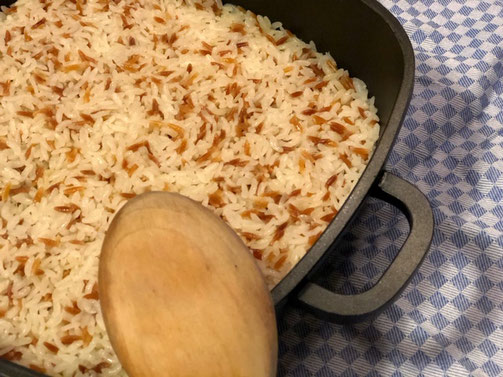 original Pirinc Rezept - saftiger Tuerkischer Reis