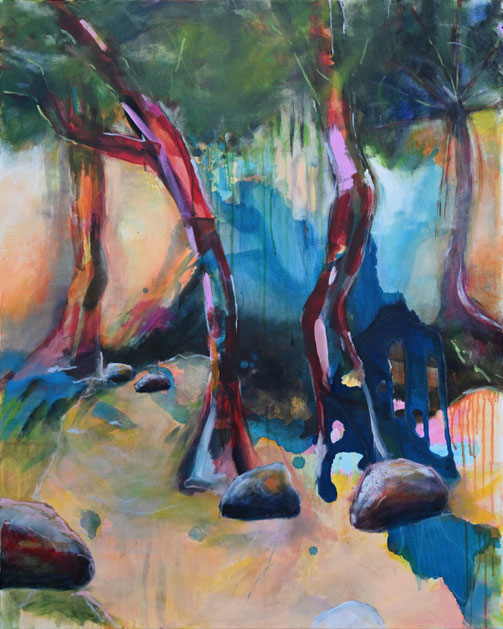 o.T., 80x120, Acryl a. Leinwand, 09/2025