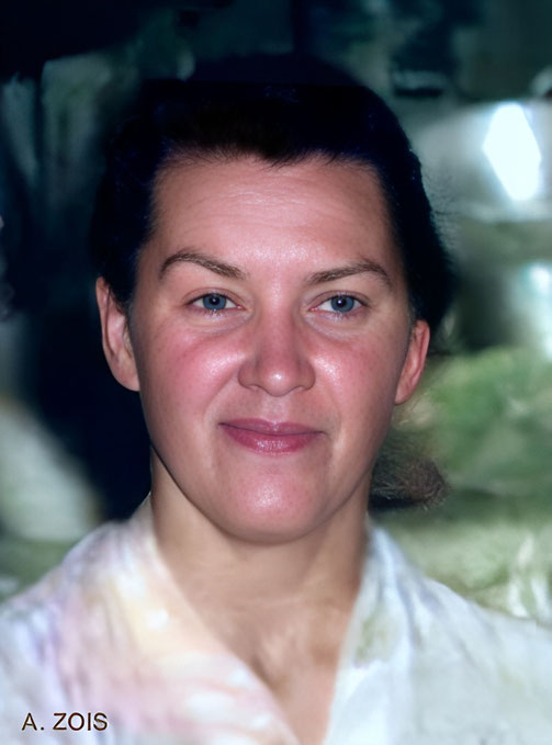 Mid 1950s -Sydney ; Cropped image. Image rendition by Anthony Zois.
