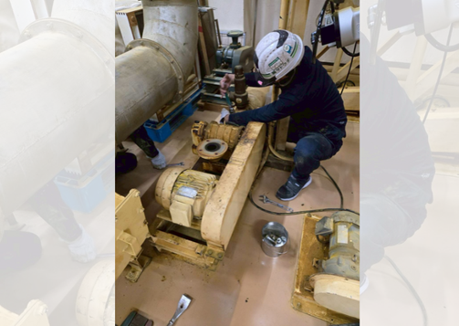 ブロア設備更新工事｜奈良県 某工場