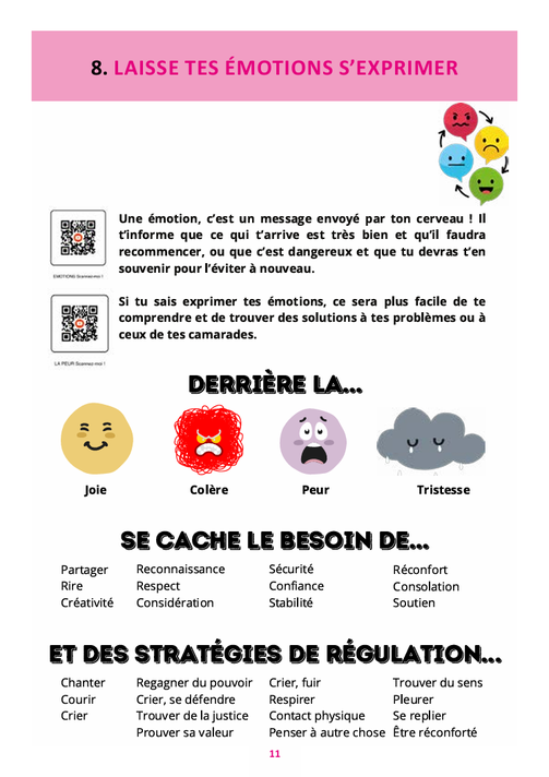 Cerveau de l'enfant. PDF gratuit. Mon cerveau d'enfant. Guide à l'usage des élèves. Bien être et bien apprendre à l'école. Neuro éducation.
