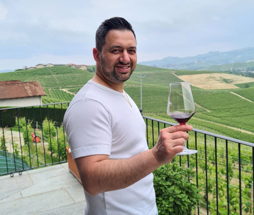 Paolo Vagnozzi bei Gian Piero Marrone in La Morra
