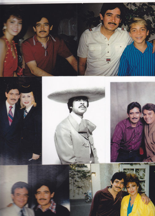 YO EN EL CENTRO CON LUCERITO, CRISTIAN, CRISTINA SARALEGUI, JUAN GABRIEL, JOSEO JOSE Y ANGELICA MARIA
